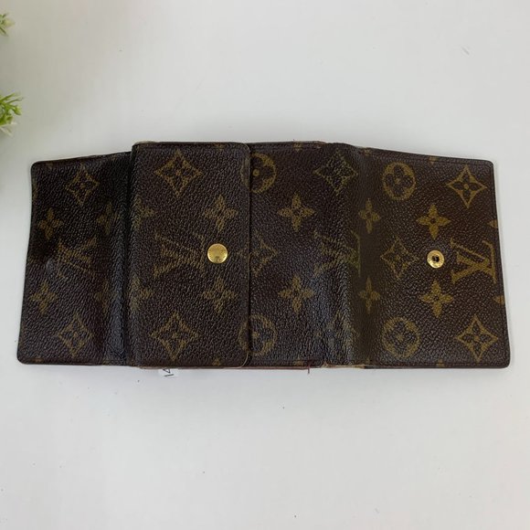 14. Authentic LOUIS VUITTON Monogram Trifold Wallet Purse - Picture 3 of 13